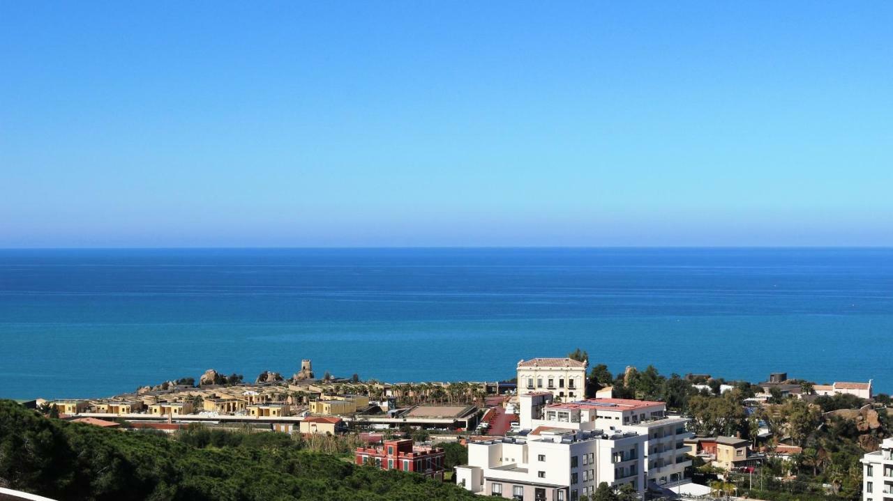 Апартаменты Casa Panoramica Santa Lucia Чефалу Экстерьер фото
