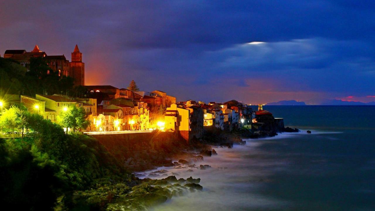 Апартаменты Casa Panoramica Santa Lucia Чефалу Экстерьер фото