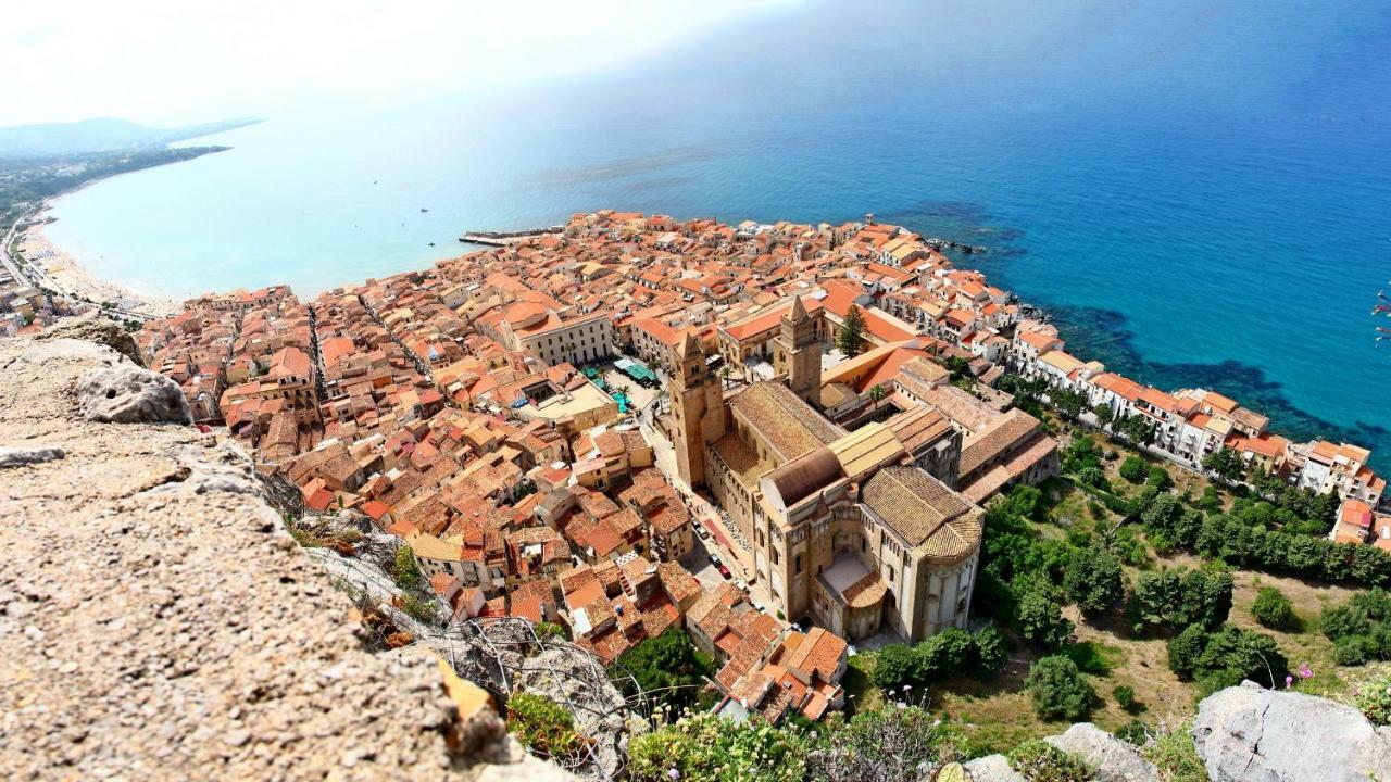 Апартаменты Casa Panoramica Santa Lucia Чефалу Экстерьер фото