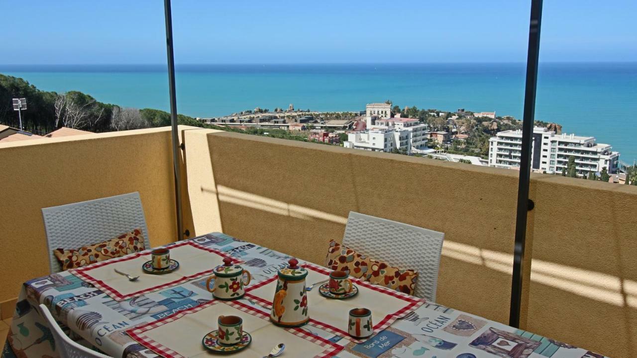 Апартаменты Casa Panoramica Santa Lucia Чефалу Экстерьер фото